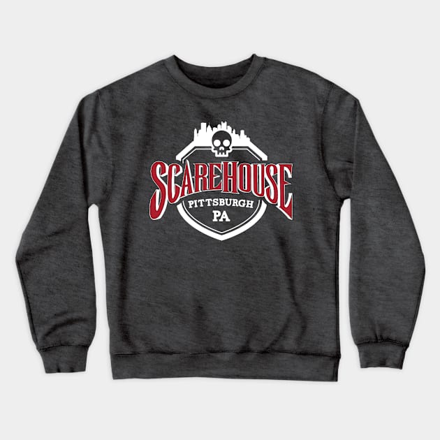 ScareHouse Pittsburgh PA Crewneck Sweatshirt by ScareHouse